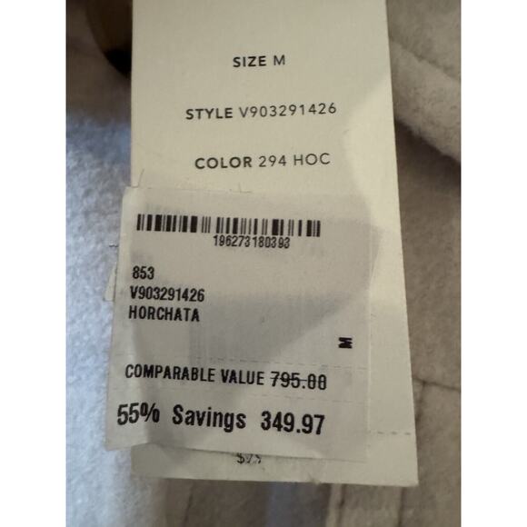 Vince Brushed Wool Shirt Coat $795 Medium The Vince Tag See Pics - Picture 3 of 8